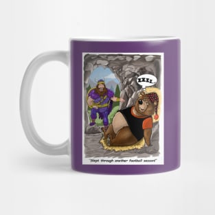 Minnesota Vikings Fans - Kings of the North vs Hi-bear-nation Mug